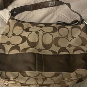 Coach Gallery East-West Woman Bag Purse Signature Jacquard Series / G0973-F13581